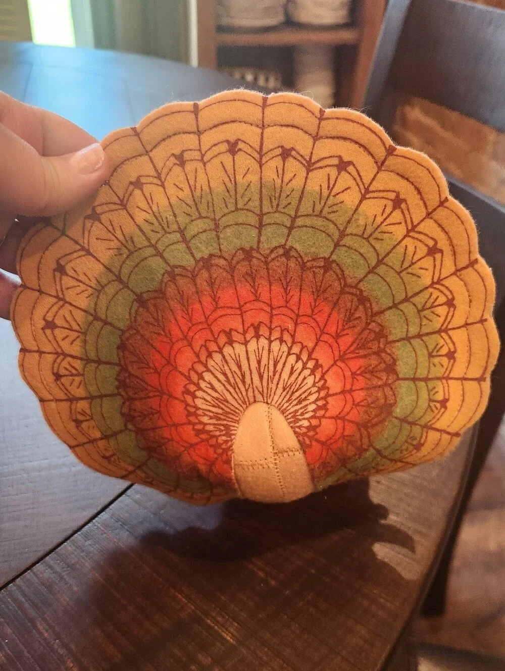 Annalee Thanksgiving Harvest Turkey Pilgrim Centerpiece Fall Decor 6